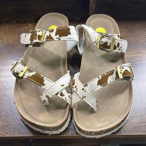 Brown Cow print slides